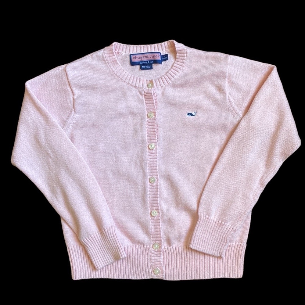 Vineyard Vines Pink Cardigan Sweater